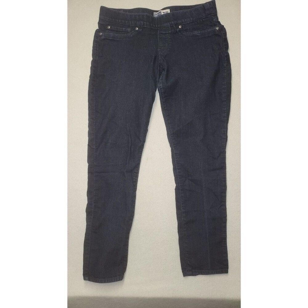 Signature by Levi Mid Rise Skinny pull on womens jeans 16m
